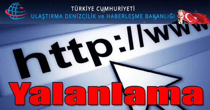 UHD Bakanlığından Yalanlama!