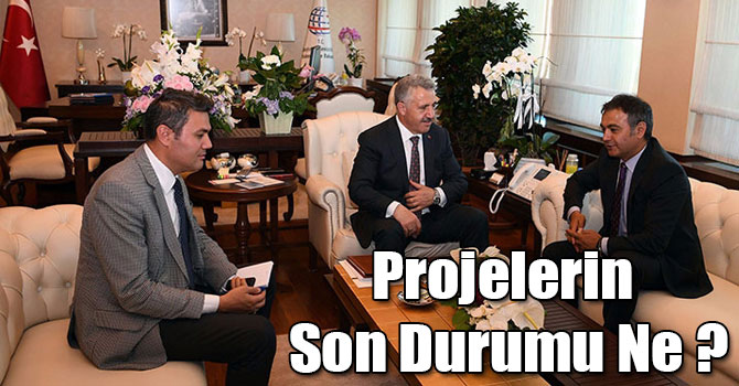 Bakan Ahmet Arslan, Projeler Hakkında Bilgi Verdi!