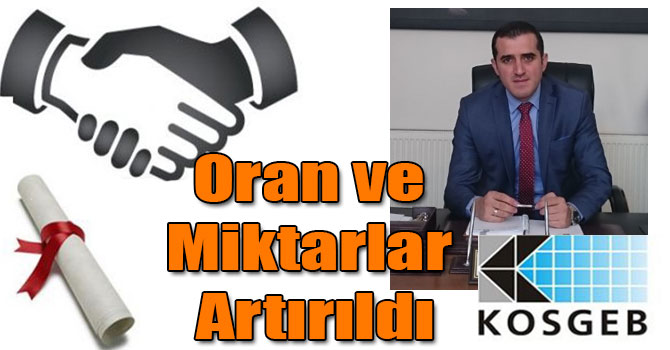 KOSGEB Desteklerinde Oran ve Miktarlar Artırıldı