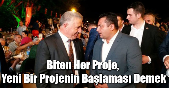 Bakan Ahmet Arslan: Biten Her Proje, Yeni Bir Projenin Başlaması Demek