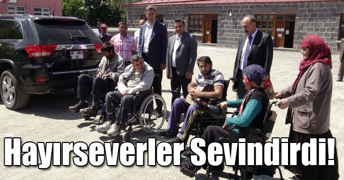 Hayırseverler Sevindirdi!