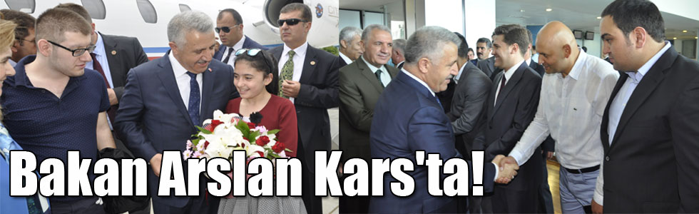 Bakan Ahmet Arslan Kars'ta!