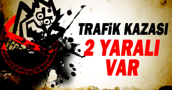 Kars’ta Trafik Kazası 2 Yaralı