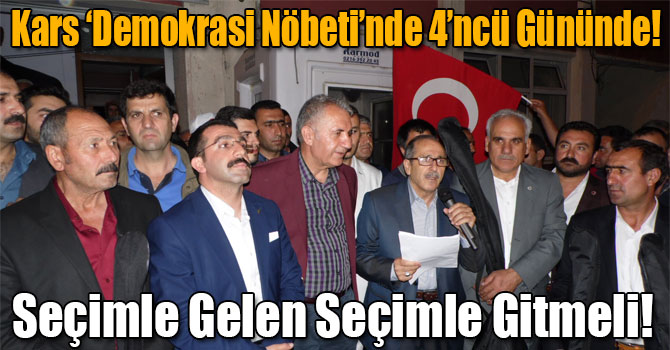 Seçimle Gelen Seçimle Gitmeli!