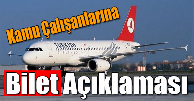 THY’den Kamu Çalışanlarına Bilet Açıklaması