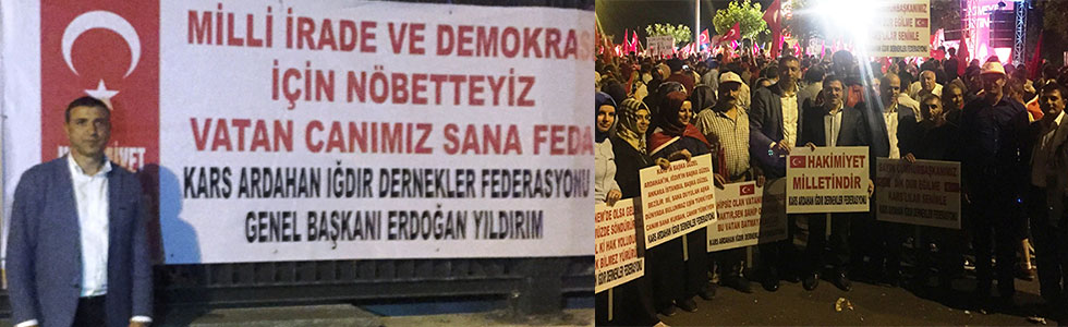 KAI, Milli İrade ve Demokrasi Nöbetine Devam Ediyor