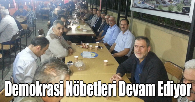 Kağızman Demokrasi Nöbetlerine Devam Ediyor