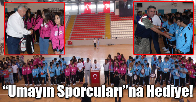 Kars’ta “Umayın Sporcuları”na Hediye!