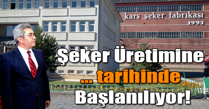 Şeker Üretimine 28 Kasım’da Başlanılıyor!