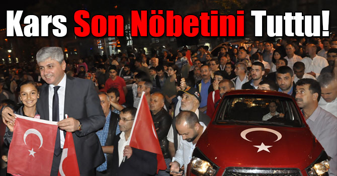 Kars Son Nöbetini Tuttu!