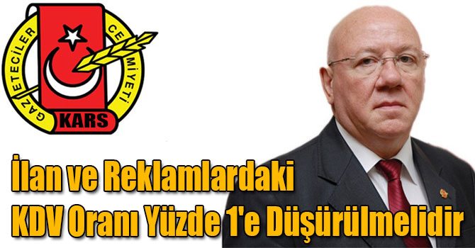 Kolaylı: İlan ve Reklamlardaki KDV Oranı Yüzde 1'e Düşürülmelidir