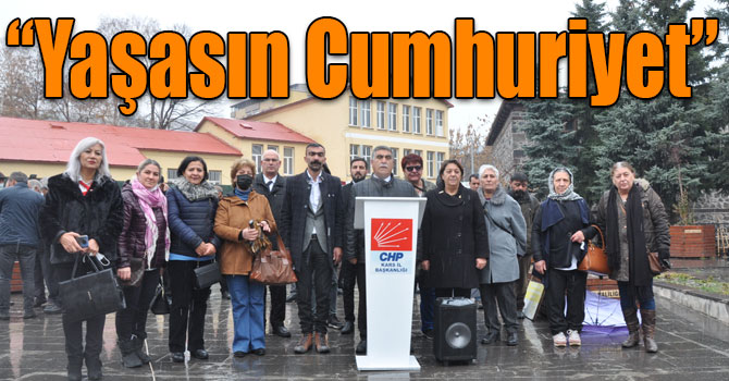 Toraman: “Yaşasın Cumhuriyet”