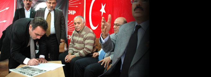 Lojistik merkez için imza kampanyası