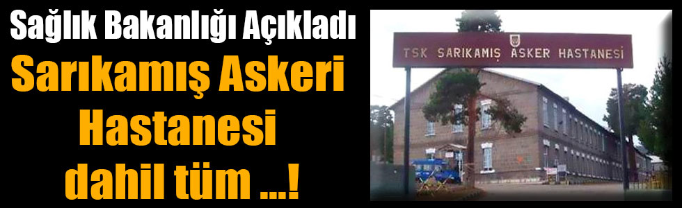 Askeri Hastaneler Sağlık Bakanlığı’na Bağlandı
