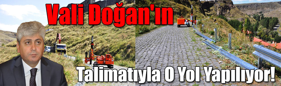 Vali Doğan'ın Talimatıyla O Yol Yapılıyor!