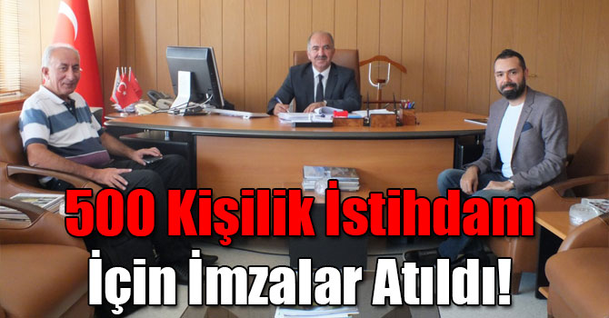 Durançam Barajı İnşaatı Sözleşmesi İmzalandı