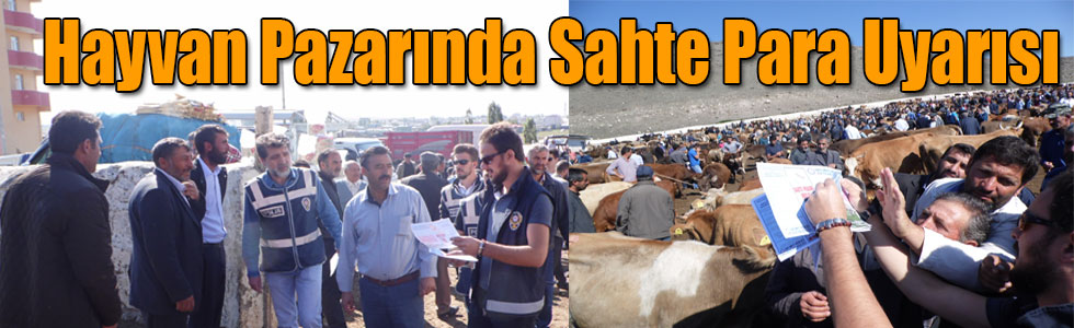 Kars’ta Hayvan Pazarında Sahte Para Uyarısı