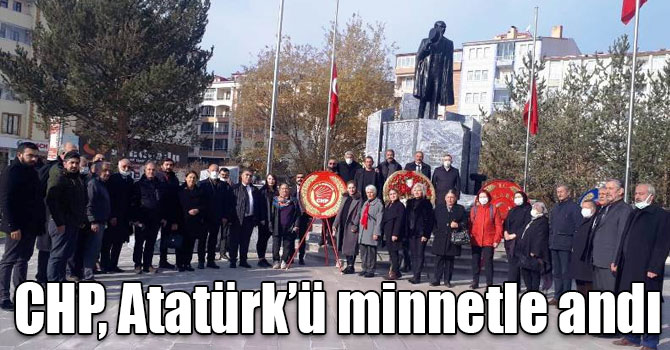 CHP Kars İl Başkanlığı, Atatürk’ü minnetle andı