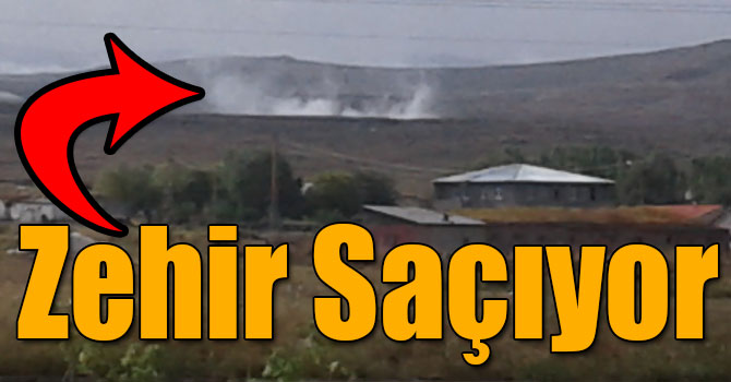 Kars'ta Karadağ Çöplüğü Zehir Saçıyor