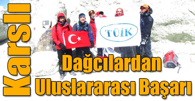 Karslı Dağcılardan Uluslararası Başarı
