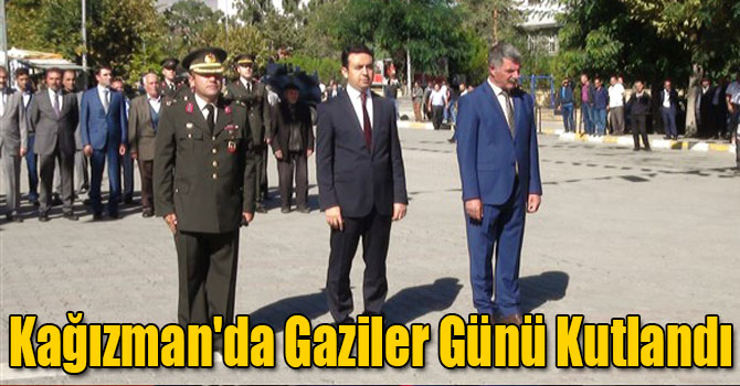 Kağızman'da Gaziler Günü Kutlandı