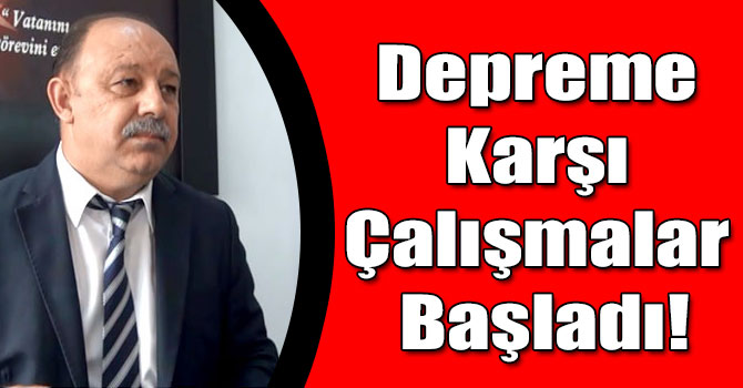 AFAD, Depreme Karşı Çalışmalara Başladı!