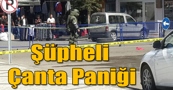 Sarıkamış'ta Şüpheli Çanta Paniği