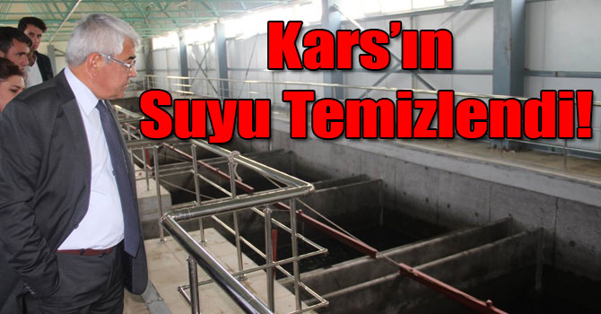 Kars’ın Suyu Temizlendi!