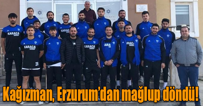 Erzurum Yakutiye Belediye Spor: 3 - Kağızman Gençlerbirliği Spor: 0