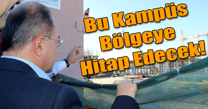 Bakan Akdağ, Sağlık Kampüsü İnşaatında İncelemede Bulundu