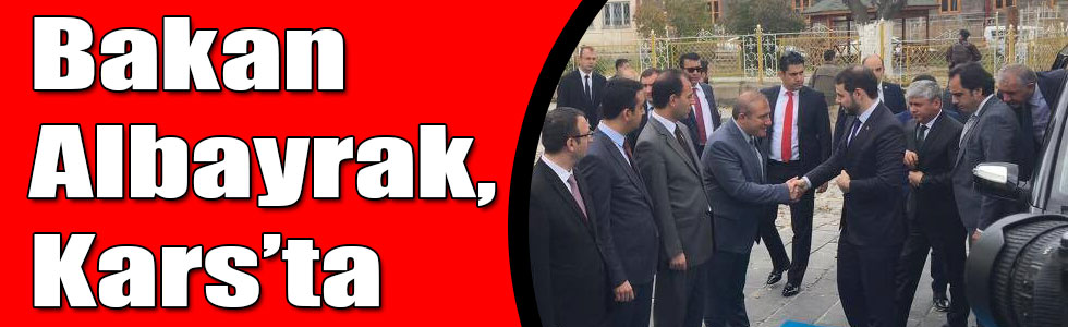 Enerji Tabi Kaynaklar Bakanı Berat Albayrak, Kars’ta