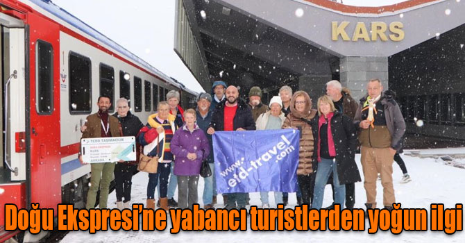 Doğu Ekspresi’ne yabancı turistlerden yoğun ilgi