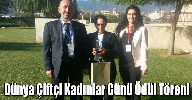 Dünya Çiftçi Kadınlar Günü Ödül Töreni