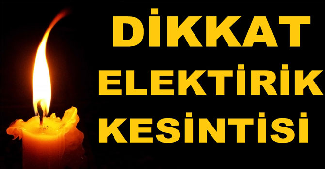Kars'ta Elektrik Kesintisi
