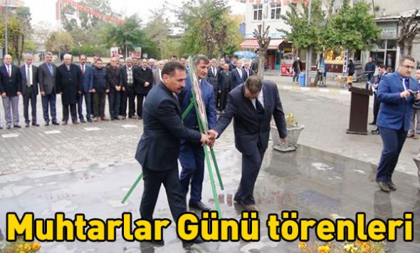 Muhtarlar Günü törenleri