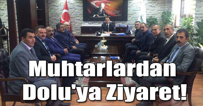 Muhtarlardan Dolu'ya Ziyaret!