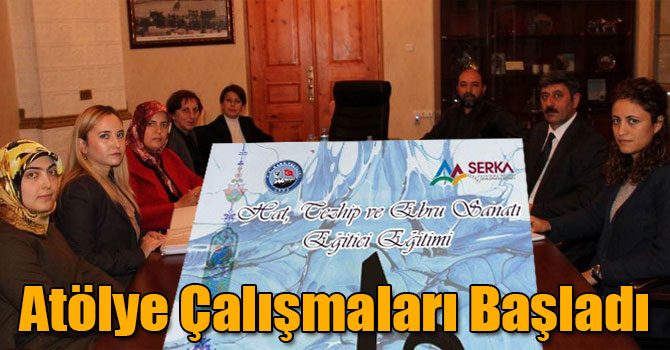 Geleneksel El Sanatları Atölye Çalışmaları Başladı
