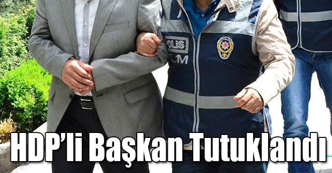 HDP’li Başkan Tutuklandı