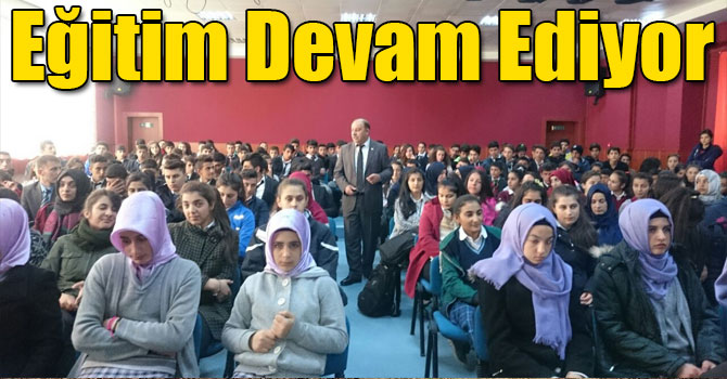 Kars'ta Afete Karşı Eğitim Seminerleri Devam Ediyor