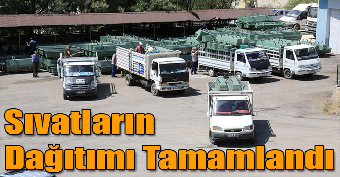 Sıvatların Dağıtımı Tamamlandı