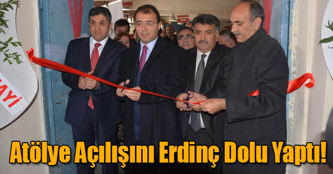 Kars'ta Atölye Açılışını Erdinç Dolu Yaptı!