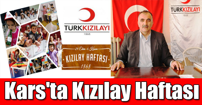 Kars'ta Kızılay Haftası