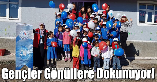Gençler 'Damla Projesi' İle Gönüllere Dokunuyor!