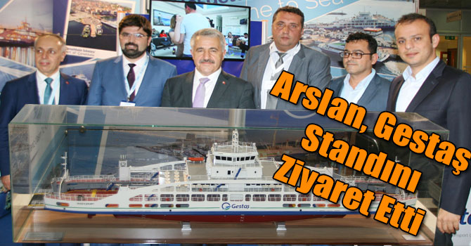 UDH Bakanı Arslan, Gestaş Standını Ziyaret Etti