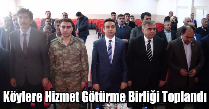 Köylere Hizmet Götürme Birliği Toplandı