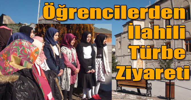 Kars'ta Öğrencilerden İlahili Türbe Ziyareti!
