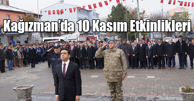 Kağızman’da 10 Kasım Etkinlikleri