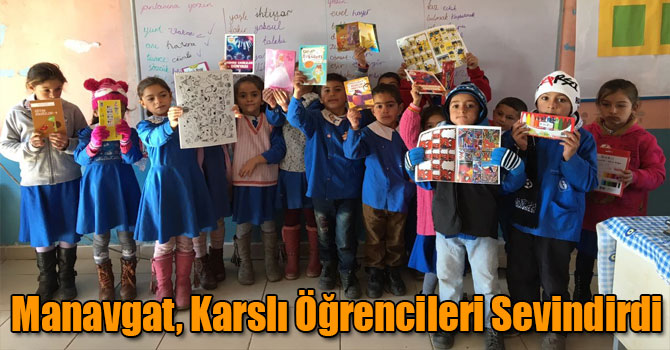 Manavgat, Karslı Öğrencileri Sevindirdi