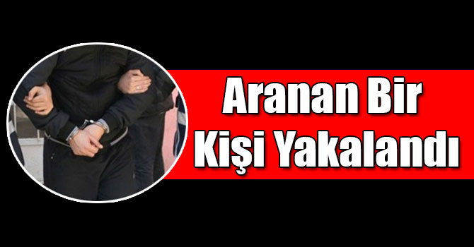 'Terör Örgütü Propagandası Yapmak' Suçundan Aranan Bir Kişi Yakalandı