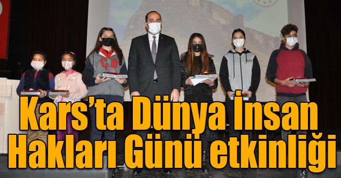 Kars’ta Dünya İnsan Hakları Günü etkinliği